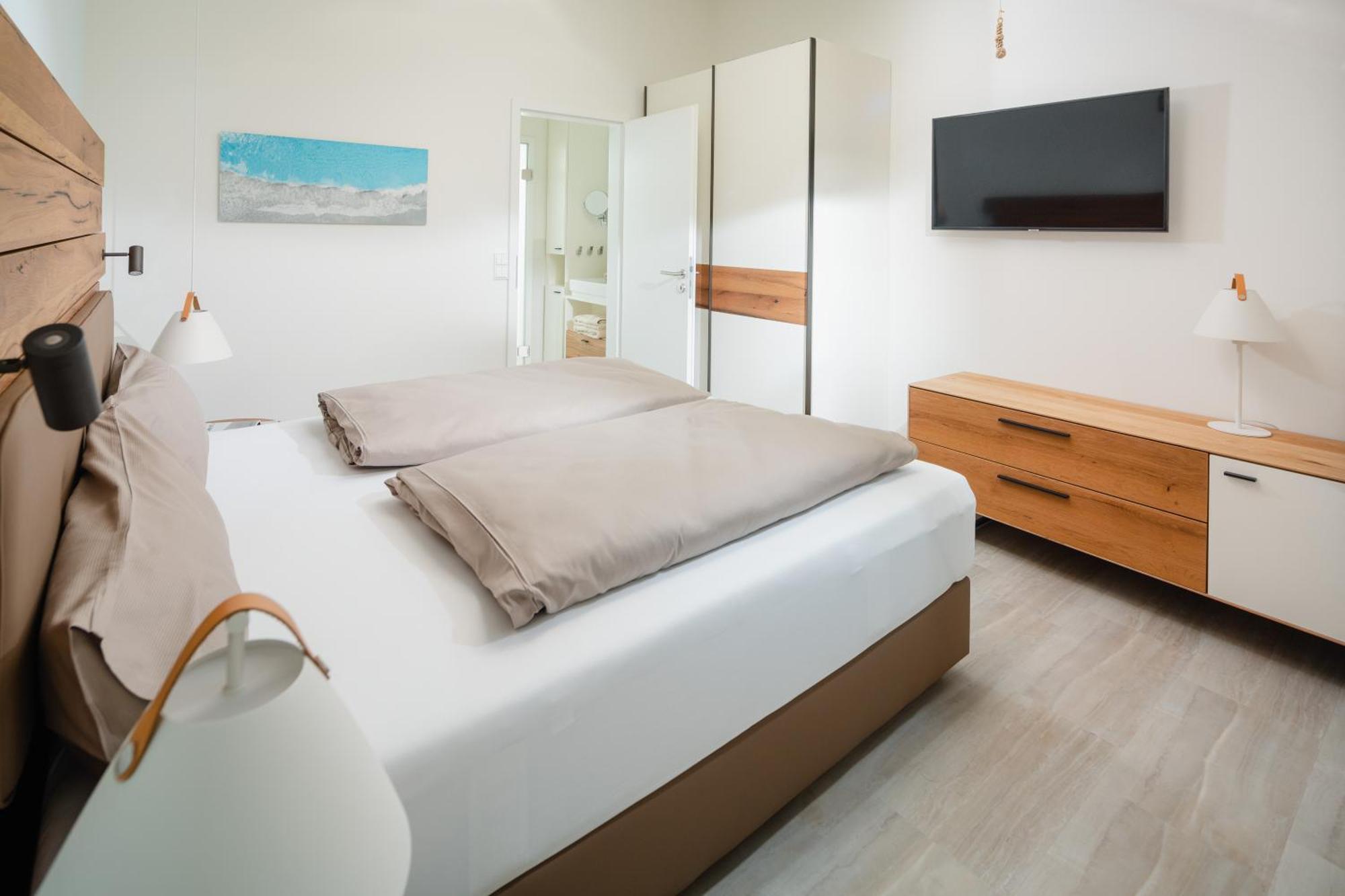 נורדרני Nordstrand Suite - 50 M Zum Strand מראה חיצוני תמונה