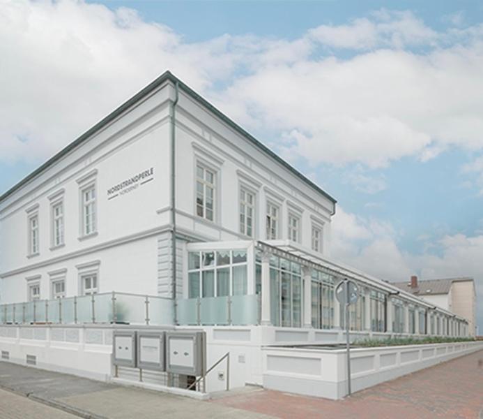 נורדרני Nordstrand Suite - 50 M Zum Strand מראה חיצוני תמונה